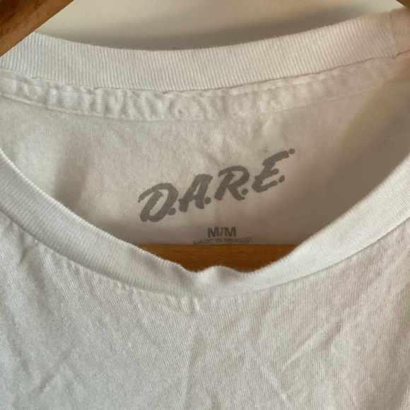 D.A.R.E - Short Sleeve Tee - White - Ladies Size Medium - Picture 4 of 12